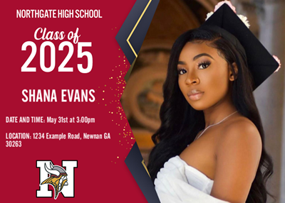 Northgate Graduation Announcement/Invitation