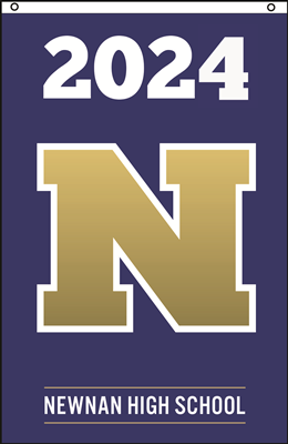 2024 Logo Pole Flag