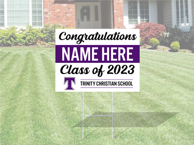 Congratulations Yard Sign
