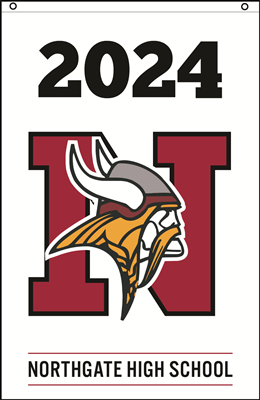 2024 Logo Pole Flag